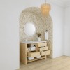Marigot Single 48" Single (Vanity Only Pricing) in Sunwashed Oak